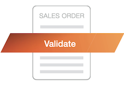 validate sales orders